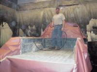 Scott knows the right formula to make your truck bed a lot tougher.  Here we see him applying  the #1 Sprayed-On Bed Lining on the market today...Rhino Linings.  Why not have Scott and the team at Custom Auto Detailing see what they can do for your truck bed, ATV or RTV,  then you can drive away knowing that you are protected by the best for years to come. 