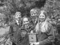 Vergennes Dairy Evaluation Team
Left to right: Zane Leno, Nydelis Ortiz-Revera, Brendan Pierce, Lindi Van De Weert.