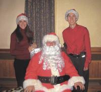 Santa and his elves attended, making children and adults smile in Vergennes on December 2nd.
