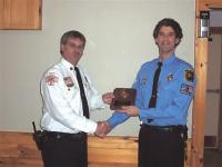 Michael Mayone, Firefighter of the Year, Middlebury Fire Dept.