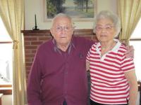 Pictured above: L to R: Gordon Brown recently turned 90, Wilma will be 90 May 21st. Happy 90th Birthday the Brown couple.