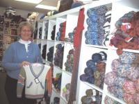 Jean Clark at Knits & Bolts.