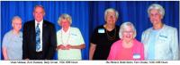 Vivian Maheau, Buzz Bussiere & Betty Corvan 1500-1999 hours; Rie Richard, Bobbi Eaton & Fern Cloutier 1000-1499 hours