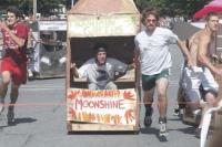  Is it a photo finish for the Mountain Green Team of Alex Huizenga, Adam Hanna and Sam Bissell as they repeat as winners in 2008.  The event is one of the state's most popular and well attended 4th of July celebrations.  It includes a 5K road race, the outhouse race, a fantastic parade and plenty of yummy summer food.