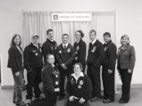 Middlebury FFA students along with their advisors Cheryl Werner and Janice Bosworth attended the national ffa convention. The agriculture students competed in the Landscaping Career Development Event, in Extemporaneous public speaking and the Agriculture Business CDE.