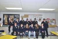 Front row: G. Buck, J. Vorsteveld, AJ Smith, G. Grant, S. Marzalkowski, E. Evarts
Back row: P. Smith, T. Patterson, D. Hawkins, P. McDurfee, G.Bicknell, A. Delisle, B. Rao, N. Fleming