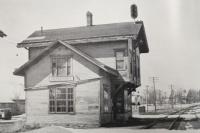 Once the center of all railroad business in Vergennes, Vermont's oldest depot sits empty.