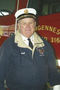 Among his many contributions to the community, Bob Jenkins has a total of over 40 years of service in the Fire Department and continues to lead by example.