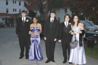 Members of the VHUS Class of 2011 celebrate the prom.