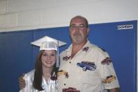 VUHS Graduate 2010 Shauna with her Dad Scott LaFave. Congratulations Shauna on your future endeavors.