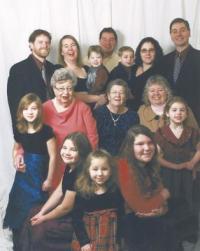 Passing on a love of service and a passion to help veterans and their families, Verna Duprey gathers with her family to celebrate.
Back row: Chris Kayhart, Lynn Duprey Kayhart, Parker Kayhart, Robert Duprey, Amal Duprey, Anthony Duprey.
Second row: Peyton Duprey, Verna Duprey, Ruth Doxter, Sandra Duprey, Sandra Duprey and Reagan Kayhart.
Front row: Emma Duprey, Rebekah Duprey and Arianna Duprey.