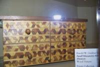 Marquetry Mosaics set of drawers by Harold Gardner.