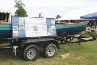 A beautiful hand crafted replica of a Champlain Longboat was on display at the 2010 edition of Addison County Fair and Field Days. The fitting reminder of our natural connection to Lake Champlain was supplied by the Lake Champlain Maritime Museum in Ferrisburgh.