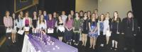 Hannaford Career Center Inducts 
Thirty-One Students Into Honor Society
