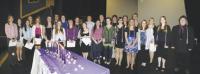 Hannaford Career Center Inducts 
Thirty-One Students Into Honor Society