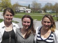 (LtoR: Tabatha Danyow, Cara Strona, Monica Birchmore)