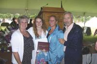 Mt. Abe Graduate Megan Rockwell pictured with her grandmother Bonnie Gridley, Megan’s Mom Audrey Gridley and grandfather Phil Gridley. Megan graduated Sat. June 11th. She is headed to East Carolina University in North Carolina.