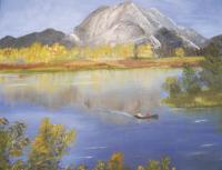 Continuing a life long passion with oil painting, Sylvia Casey captures the grandour of nature and the memories of her life.