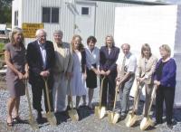     From left to right: Barbara Fields, HUD New England Regional Administrator; Bernie Sanders, US Senator; Terry McKnight, Addison County Community Trust Executive Director; Nancy Owens, Housing Vermont President; Diane Lanpher, Vermont State Representative, Vergennes, Addison District 3; Marilyn Hardacre, People’s United Bank Senior Vice-President; Gus Seelig, Vermont Housing & Conservation Board Executive Director; Jennifer Holler, Vermont Department of Economic, Housing and Community Affairs Deputy Commissioner; and Sarah Carpenter, Vermont Housing Finance Agency Executive Director