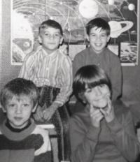 Taken in November of 1972, the third graders pictured here from Mrs. Munnett's class were in love with learning and especially with learning about the solar system.