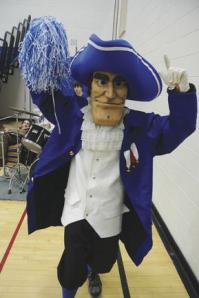 The Commodore himself has a lot to be excited about as he and fans share the exciting season of the Varsity Boys Basketball Team.