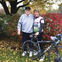 Linda Sweeney is on a journey to ride 100 miles for her Uncle Jack who just passed away of Lymphoma