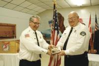 Lieutenant 1990-Captain-1994, Les Champine, Vergennes, Senior Firefighter of the Year.