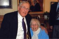 Practing medicine in the little  city for 50 years, Dr. Don Bicknell was never without his sister Ann Hodgman at his office and by his side. 