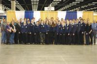 Vermont FFA members at the National FFA Convention in Indianapolis, IN in October 2012.