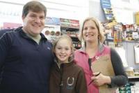 Pratt’s Story is All About Family
pictured above Corey Pratt, Blair Stone and Stacey Stone ready to greet customers at Pratt’s Store in Bridport.