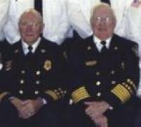 
Seen here with Local fire chief and legend Ralph Jackman, Ray Davison showed his continual devotion to the Fire Services and to those who work in it. Even after his death, his legacy of love continues to inspire others.