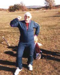 on her 70th birthday Shirley McClay jumped out of a perfectly good airplane because she could!