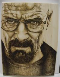 Walter White - Wood Burning