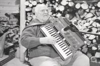 Playing his accordion has always been a joy for Bucky. He shared his time and talents at the Ferrisburg Town Celebration this summer