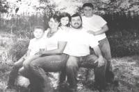 Gary, Bethany and their children Trevor, Samantha and Ethan make generations two and three that call the Collins School their home.
