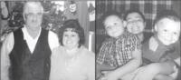 Tammy and Michael and Kyle, Caleb and Cole round out Sylvia's family and her joy of having six grandchildren.