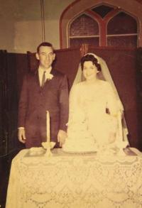 Married in March of 1963, Alfred and Ruthie Jerger loved the land, the animals and raising their two girls on Shell House Mountain Road.