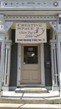 Creative Space Gallery  & Sean Dye Studio are now located at 214 Main Street in Vergennes. Everyone is encouraged to come in and see what is offered in the way of art classes and the enticing works of many Vermont artists.