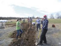 Many hands make light  work  is such a true statement! This past week over sixty VUHS seniors helped Camp Ta-Kum-Ta get a new face lift and repairs as it gears up for another season of creating moments and memories for children facing cancer.