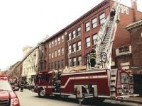 Taken on December 6th, 2015 Collette serves as the shift commander for Burlington Fire.  This incident involved an alarm activation with a fire sprinkler flow on the first floor of this four story building that was under construction.