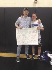 VUHS Senior Ethan Reardon earns his 100th win and continues the incredible season of the VUHS wrestling team.