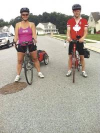 Sharing her love of cycling, long distance riding has become a family event for Linda Sweeney. Sweeney is excitedly planning the routes for this season and counting down to biking weather!