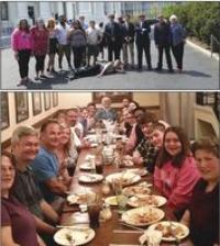 Whether it was the White House or a huge Italian dinner at Bertrucci's, the students laughed, learned and could hardly contain the excitement.