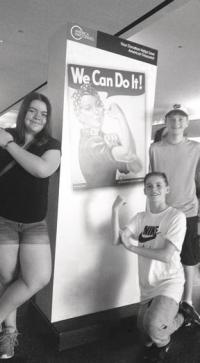 While many Vermonters do not know this, the students learned the story of famous Norman Rockwell and his 19 year old model Vermont resident Mary Doyle.