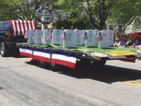 This year’s Memorial Day Parade’s winning float.

