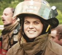 Great Grand-daughter Delaynah is the third generation of Smith's serving others in the Bristol Fire Department.
