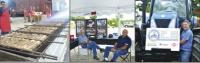 LtoR: Skip Cray well known to the agricultural community looks over the 2016 Chicken Barbecue, Agrimark reps ready to meet and greet guests at this years event, along with Champlain Valley Equipment and many others.