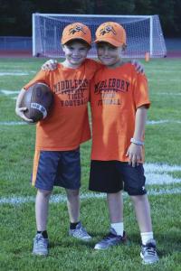 Cody and Rowdy are the Tigers Super Fast Ball Boys. The Refs like these guys because they are always “On The Ball” rain or shine. Now they’ll be working the post season.