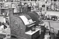 Cash registers and hundreds of items comprise Farnsworth’s Country Store.