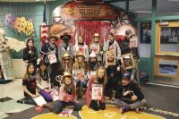 Front Row:  Kylee Ellis, Harper Sinclair, and Evan Gregory.  Middle Row:  Clare Molineaux, Zora Duquette-Hoffman, Bailey Farrell, Kaitlyn McNamara, Julia Bartlett, WOKO’s Sarah Spencer, and Isaac Norris            
Back Row: Alexia Gratton, Asher Stokes, Cam Castelli, Avery Gale, Sam Bushee, Alex Field and Matt Fitzsimmons.